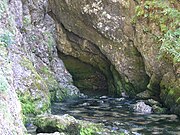 La sorgente del Doubs a Mouthe