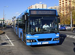 Volvo 7000A a Fehér úton