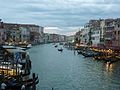 Italien, Venedig, Canal Grande am Abend