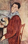 Selbstporträt Amedeo Modiglianis 1919