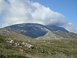 Mount Helicon, upon which the town of Ascra was located