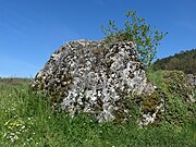 der kleinste der Steine in einer Linie hintereinander