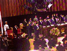 Inauguration of Abdurrahman Wahid, 1999