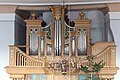 Orgel der evangelischen Burckhardtkirche zu Löhnberg-Niedershausen (Orgelprospekt von Christian Ernst Schöler, Bad Ems)