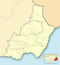 La Mojonera is located in Province of Almería