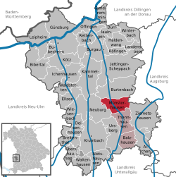 Vị trí của Münsterhausen