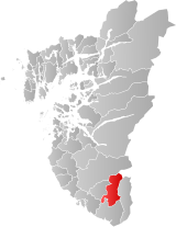 Heskestad within Rogaland