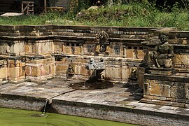 Spout and jahrus of Bhandarkhal Pokhari in Patan