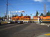 A Portland and Western train in Oregon