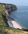 Plage du Tilleul mit Steilküste