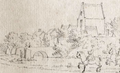 Pentekening van C. Pronk uit 1629