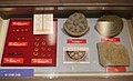 Artifacts from the pagoda base and temple site