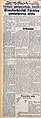 29 Mayıs 1946 tarihli Ulus gazetesinde Türkiye Futbol Birinciliği final maçı haberi.