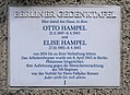 Berliner Gedenktafel am Haus Amsterdamer Straße 10 in Berlin-Wedding