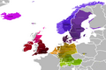 Germanic languages in Europe (2018)