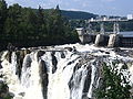 Wasserkraftwerk in Grand Falls/Grand-Sault