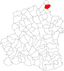 Location in Teleorman County