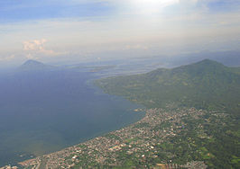 Manado van boven gezien