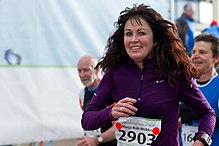 Marja Wokke gewann 1980 den 25-km-Lauf