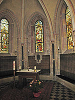 Chorpolygon der Markuskapelle in Altenberg, 1225