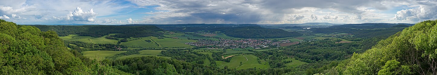 Blick vom Plesseturm