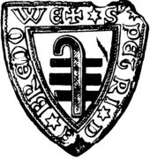Siegel des Peter von Bredow, 1335 Begründer der Friesacker Linie