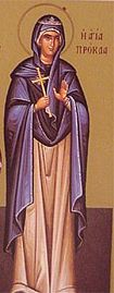 St. Claudia Procula, wife of Pontius Pilate.