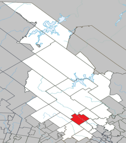 Location within Matawinie RCM