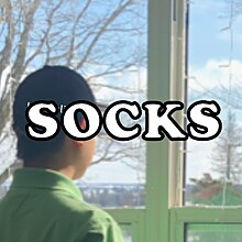 CurTV in the cover for his unofficial album, SOCKS