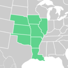 Symphyotrichum turbinellum distribution map