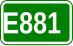 Europese weg 881