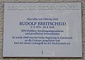Berlin-Wilmersdorf, Berliner Gedenktafel für Rudolf Breitscheid