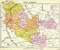 Karte des Bezirks Lothringen (1890)
