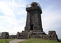 Die Bismarcksäule auf dem Pariner Berg (seitliche Ansicht)