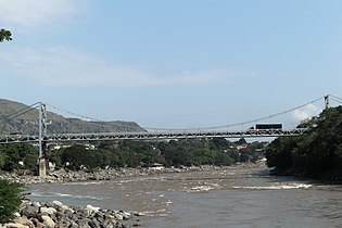 Brücke über den Rio Magdalena