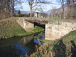 Brücke der Fleimstalbahn