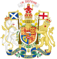 Coat of Arms of the United Kingdom as used in Scotland, 1801-1816