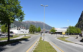 Riksvei 70 in Sunndalsøra