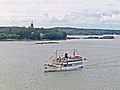 SS Ukkopekka off Kultaranta, the residence of the Finnish president.