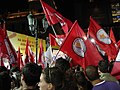 Manifestazione di attivisti del Coalizione della Sinistra, dei Movimenti e dell'Ecologia, nel 2007.