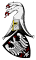 Wappen nach dem Siegel von Graf Heinrich III. von Saarwerden, 1375