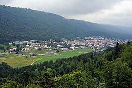 Zicht op Saint-Imier