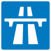 Verkehrszeichen Autobahn