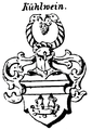 Bürgerliches Wappen der Kühlwein bei Johann Siebmacher (1857)