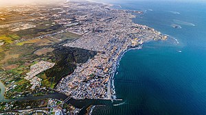 Aerial view of Veracruz Metropolitan Area