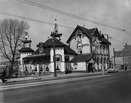 Schinkelhaven in 1952, twee jaar voor de sloop