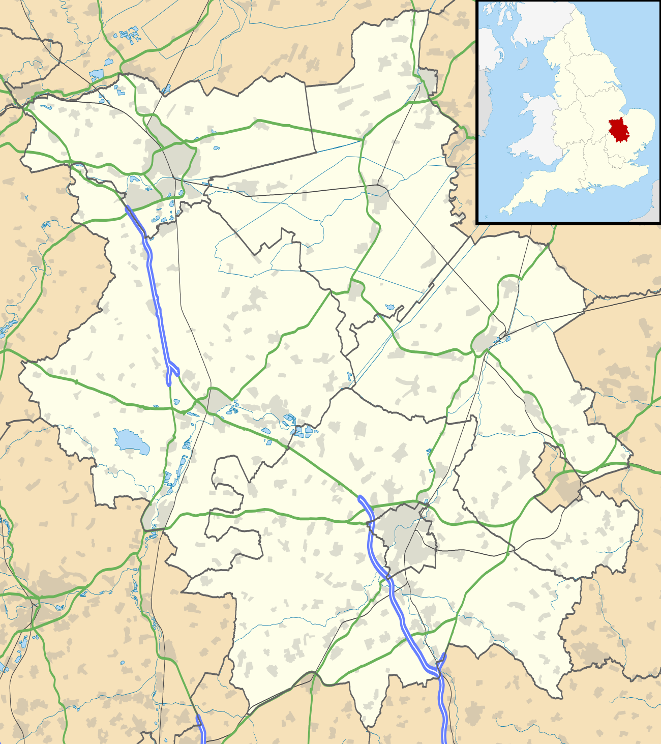 List of churches in South Cambridgeshire is located in Cambridgeshire