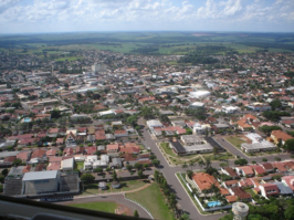 Goioerê van boven gezien