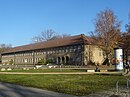 Kulturhaus für das Ministerium für Staatssicherheit (heute Seminargebäude mit Auditorium maximum der Universität Potsdam, Campus Golm)