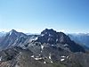 The Muttler (left) and Stammerspitze (right)